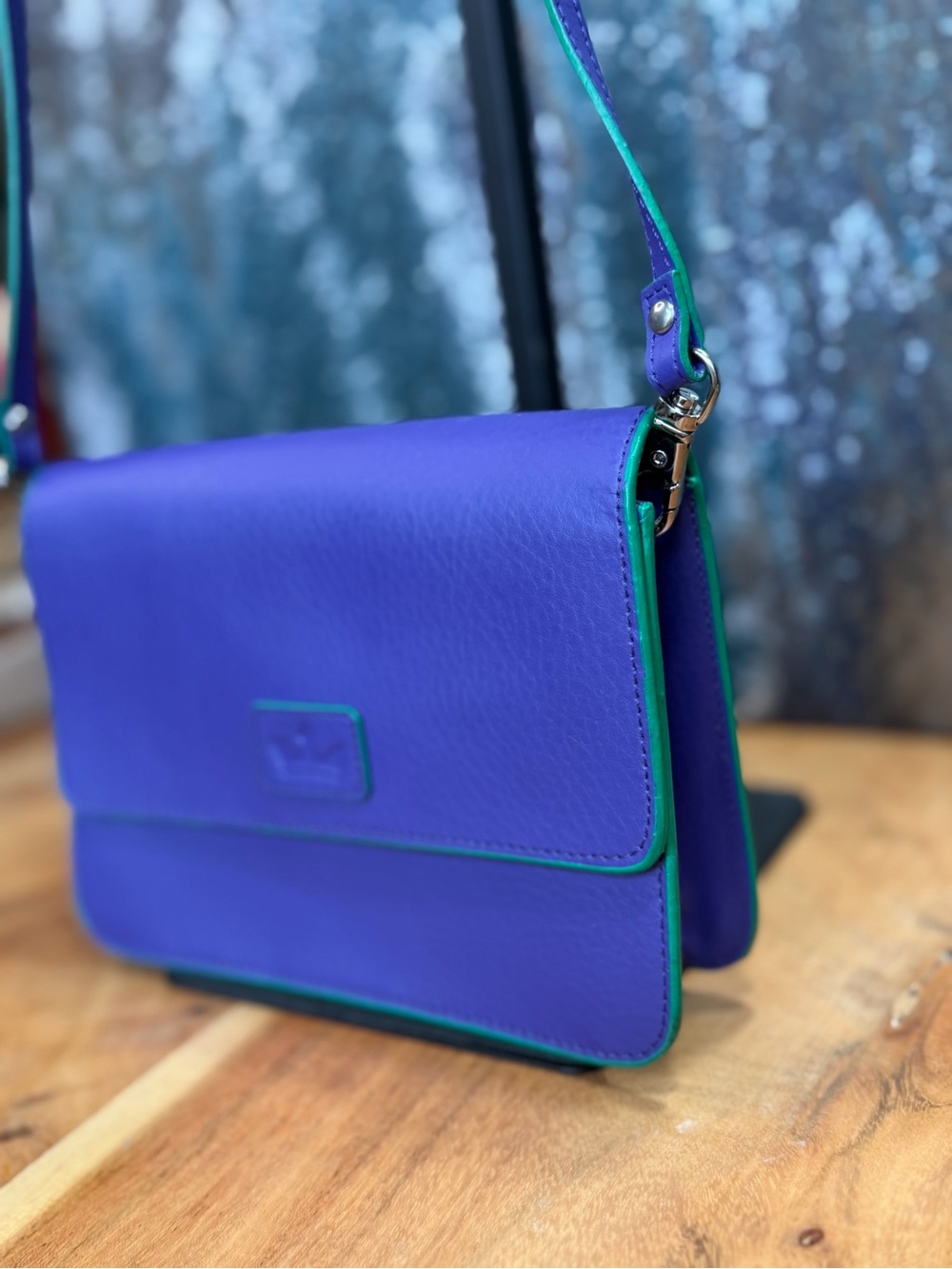 Baekgaard 2010s Dopamine Dressing Leather Crossbody NWOT - Picture 5 of 16